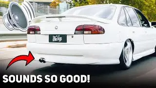 Modifying our Holden Clubsport Exhaust! Custom Exhaust Sounds Mint!