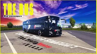 Euro Truck Simulator 2  Bus mod V 1.40 bus Mod passengers