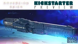 Sovereign Skies Preview by Man vs Meeple (Deep Water Games)