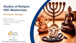 SOR HSC Masterclass: Christianity - Marriage