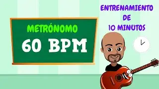 Metr&oacute;nomo 60 BPM I Mister Anthar I Clases de m&uacute;sica