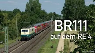 Blaubeige, Pfeifkonzert und die Steilrampe: Mit der BR111 unterwegs auf dem RE4