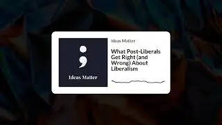 What JD Vance, Patrick Deneen and Adrian Vermeule Get Wrong About Liberalism