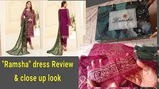 Ramsha Rangoon collection Review: Shiffon dress  #fashion #style #designer