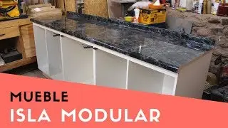 Mueble Isla de cocina con desayunador - Parte 1