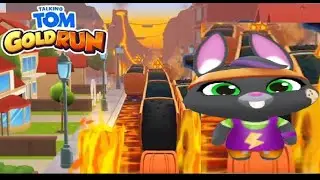 Talking Tom Gold Run Lava Escape even new character Skater Becca 