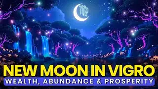 New Moon in Virgo (September 21st, 2025): Manifest Wealth, Abundance & Prosperity (999Hz)