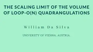 William Da Silva - The scaling limit of the volume of loop-O(n) quadrangulations