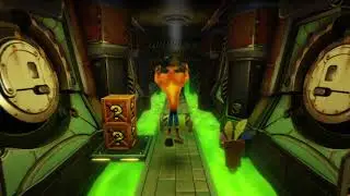 Crash Bandicoot N. Sane Trilogy: Toxic Waste + Blue Gem