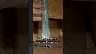 Pose de suspentes et fourrures
