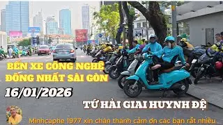 CUỘC SỐNG XE CÔNG NGHỆ - ĐƯỜNG PHẠM NGŨ LÃO - ANH EM ĐOÀN KẾT....17/01/2026.
