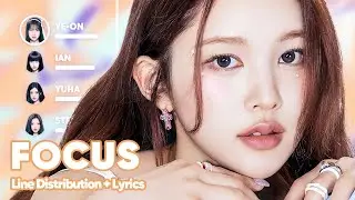 Hearts2Hearts - FOCUS (Line Distribution + Lyrics Karaoke) PATREON REQUESTED
