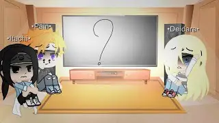 🍥|Deidara,pain é itachi react ao rap 