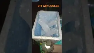 DIY Air cooler using icebox