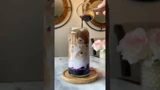Ube Latte Macchiato