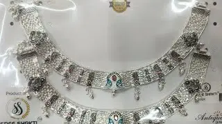 Gota chandi ki payal #imitationjewellery #gujarat #rajkot #mathura #agra #sadarbazar 8238352520