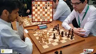 Anish's Pesky Pesky Bishop | Vidit vs Anish | World Blitz 2019