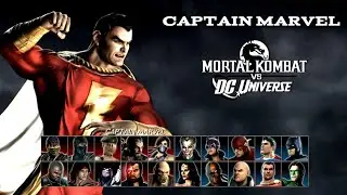 Mortal Kombat vs. DC Universe Captain Marvel Arcade