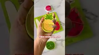 Velcro Fruit Cutting Puzzle Board