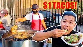 This TACO Stand Serves The BEST $1 Tacos In LA! | Avenue 26