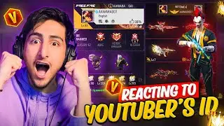 Reacting To Youtuber’s IDs😍And Rating Them😱Good Or Bad [A_s Gaming] - Free Fire India