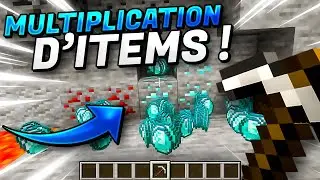 MINECRAFT mais les items se multiplient à l'infini !
