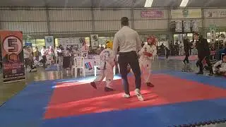 Lucha cinturón blanco punta amarilla 17° Torneo AGGT