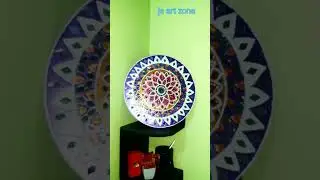 Simple Lippan Art Work/home decor ideas/lippanart#shorts#art#youtubeshorts#viral#craft