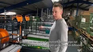 3 Reasons to buy a used pipe rail trolley at Steenks Service