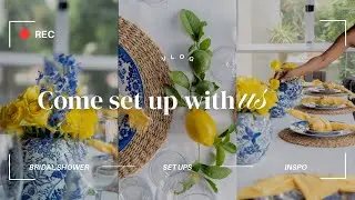 Amalfi Coast-Inspired Event Setup | Elegant Mediterranean Decor Ideas 🍋✨
