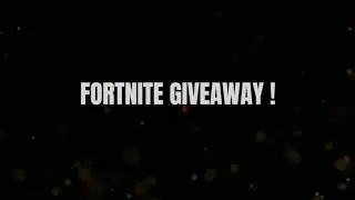 40,000 Subscriber Fortnite Giveaway & Gaming Friday @ 7pm