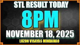 Stl Result Today [8pm MINDANAO NOVEMBER 18, 2025] Pcso Lotto