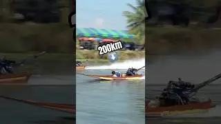 Turbo Long Tail Boat Drag Race In Bangkok!