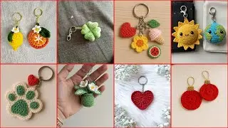 Quick & Easy Crochet Keychains | Scrap Yarn Projects