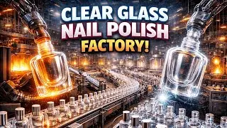 How Glass Bottles Are Made 😱| Inside an Automatic Glass Factory | Glass city of india Firozabad