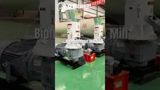 High Efficiency Biomass Pellet Machine for Waste Wood and Agricultural Residues#pelletmachine