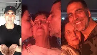 Akshay Kumar's Last Moments with his Mother Aruna Bhatia before Pass Away