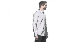 DKNY Jeans L/S Solid 1-Pocket Shirt SKU: # 8046571