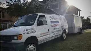 Garage Conversion Into Home Theater!
