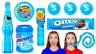 Blue Food Challenge | Funny Kitchen War by Multi DO Best