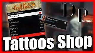 DeeP-Scripts - Tattoos Shops [RageUI / ESX - GABZ-TATTOOS COMPATIBLE]