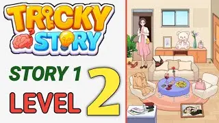 Tricky Story: История 1. Уровень 2. Найдите странные подсказки в гостиной. Прохождение