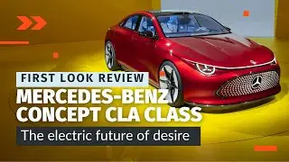 Mercedes-Benz Concept CLA Class: First Look Review of the 466-Mile EV!