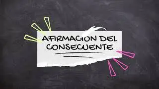 &iquest;Qu&eacute; es una Falacia? - FALACIA DE AFIRMACI&Oacute;N DEL CONSECUENTE
