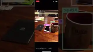 YOLO object detection on iOS