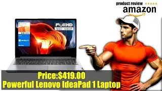 Buy LENOVO IdeaPad 1 Laptop, 15.6&rdquo; FHD Display, Intel Celeron N4500 Processor, 20GB RAM, 1TB SSD,