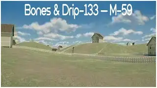 Bones & Drip-133 - M-59 (Lyric Video) (#dreamcore)