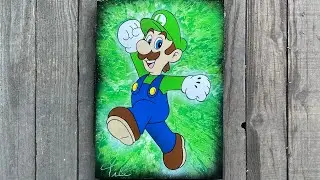 Luigi (GLOW IN THE DARK 🌟) - Titi Spray paint