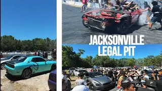 JACKSONVILLE LEGAL PIT (was so insane!!) #youtubeshorts #cars #drift #viral