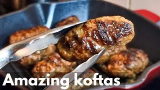 Super easy and Delicious Koftas with Ratatouille and yellow rice !!
